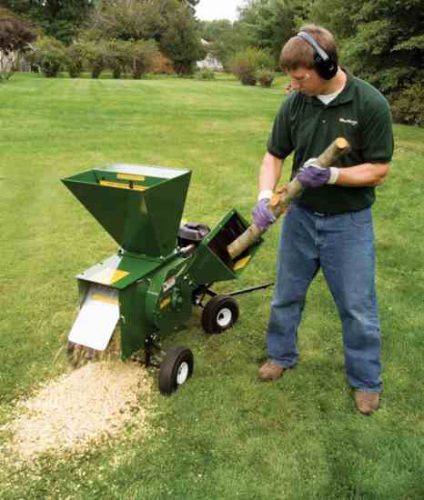 Testing a Chipper Shredder